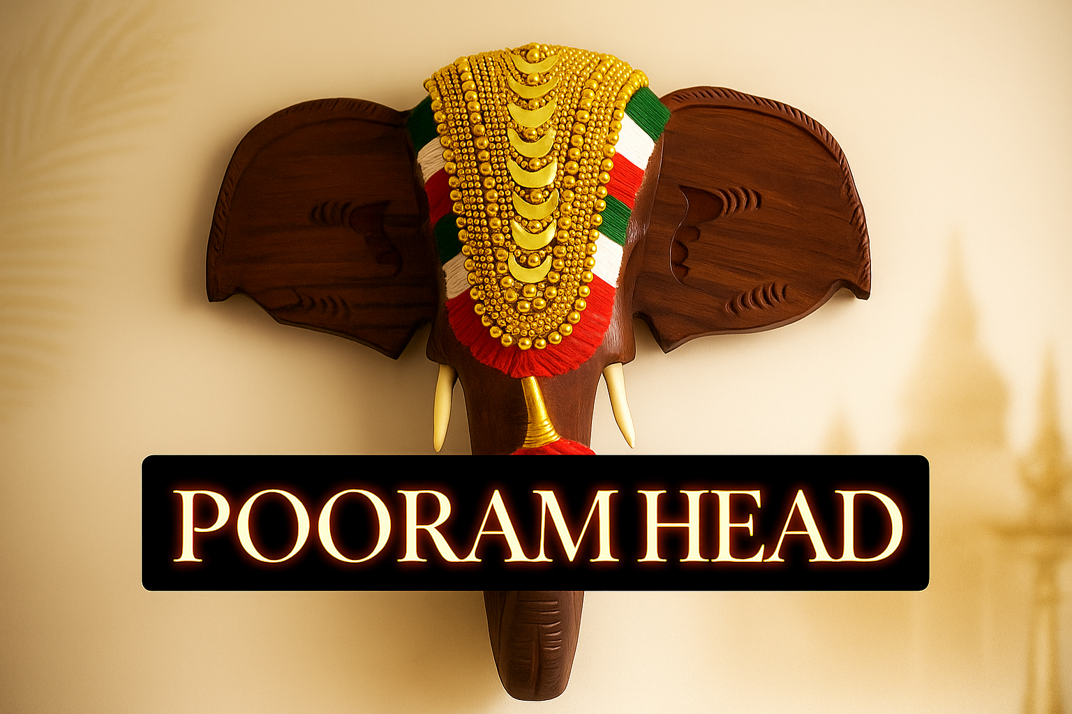 Elephant Pooram Head: This One Symbol Can Change the Energy of Your Home