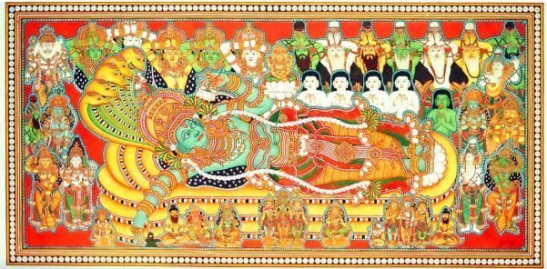 The Divine Significance of Ananthasayanam: Kerala Mural Art for Your Home - Culturati