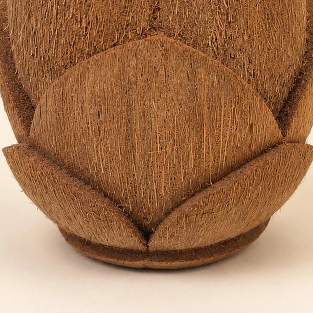 Lotus 3-Step Coconut Husk Planter | Kerala Handcrafted Eco-Friendly Decorative Pot