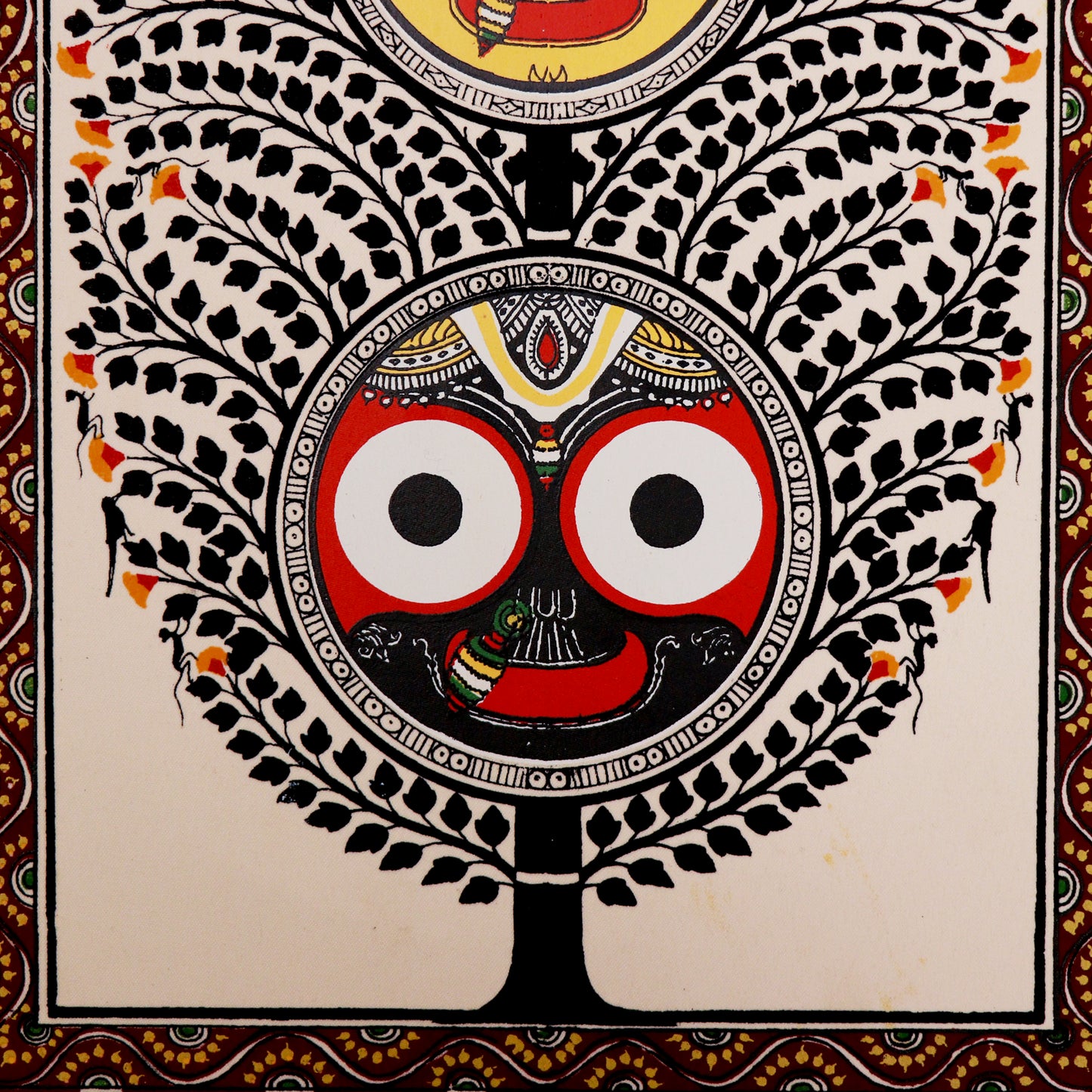 Handpainted Pattachitra - Tree of Life: Eternal Essence 