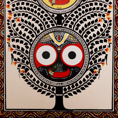 Handpainted Pattachitra - Tree of Life: Eternal Essence 