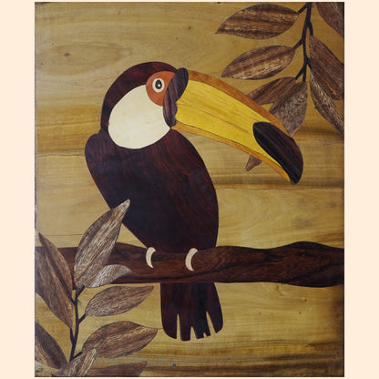 Mysore Wooden Inlay Artwork : Toucan