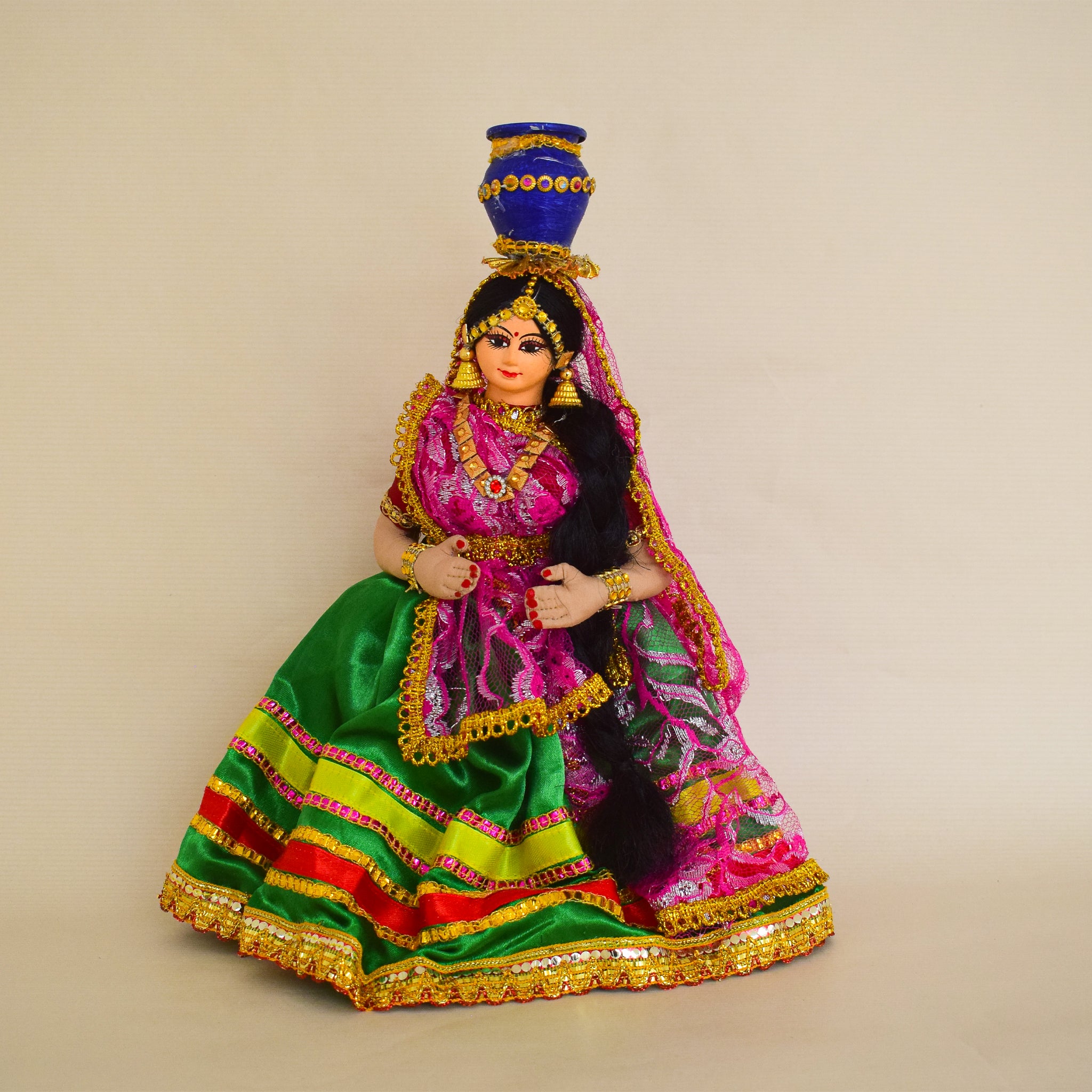 Handmade Fabric Doll