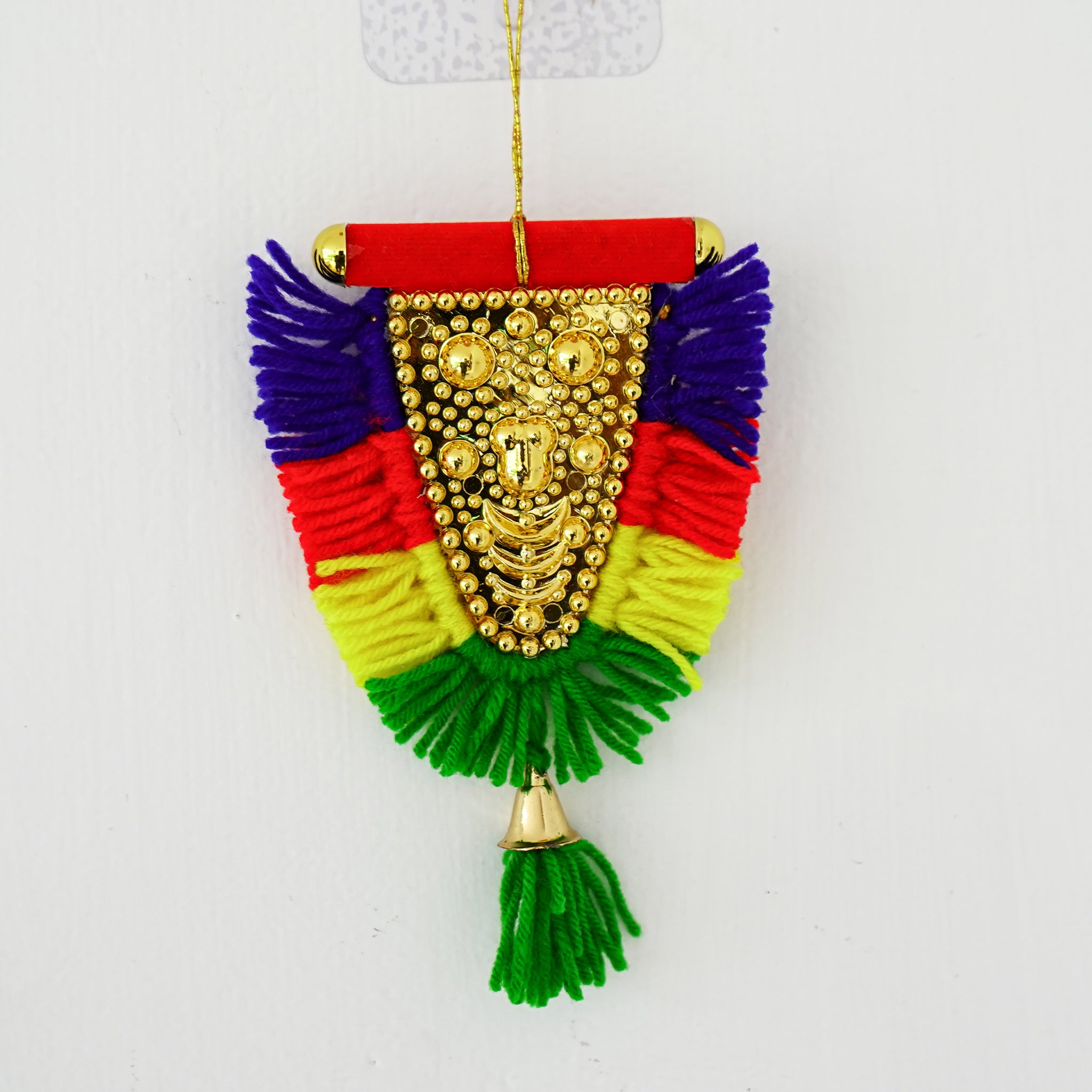 Handcrafted Mini Nettipattam Wall and Car Hanging( Pack of 3)