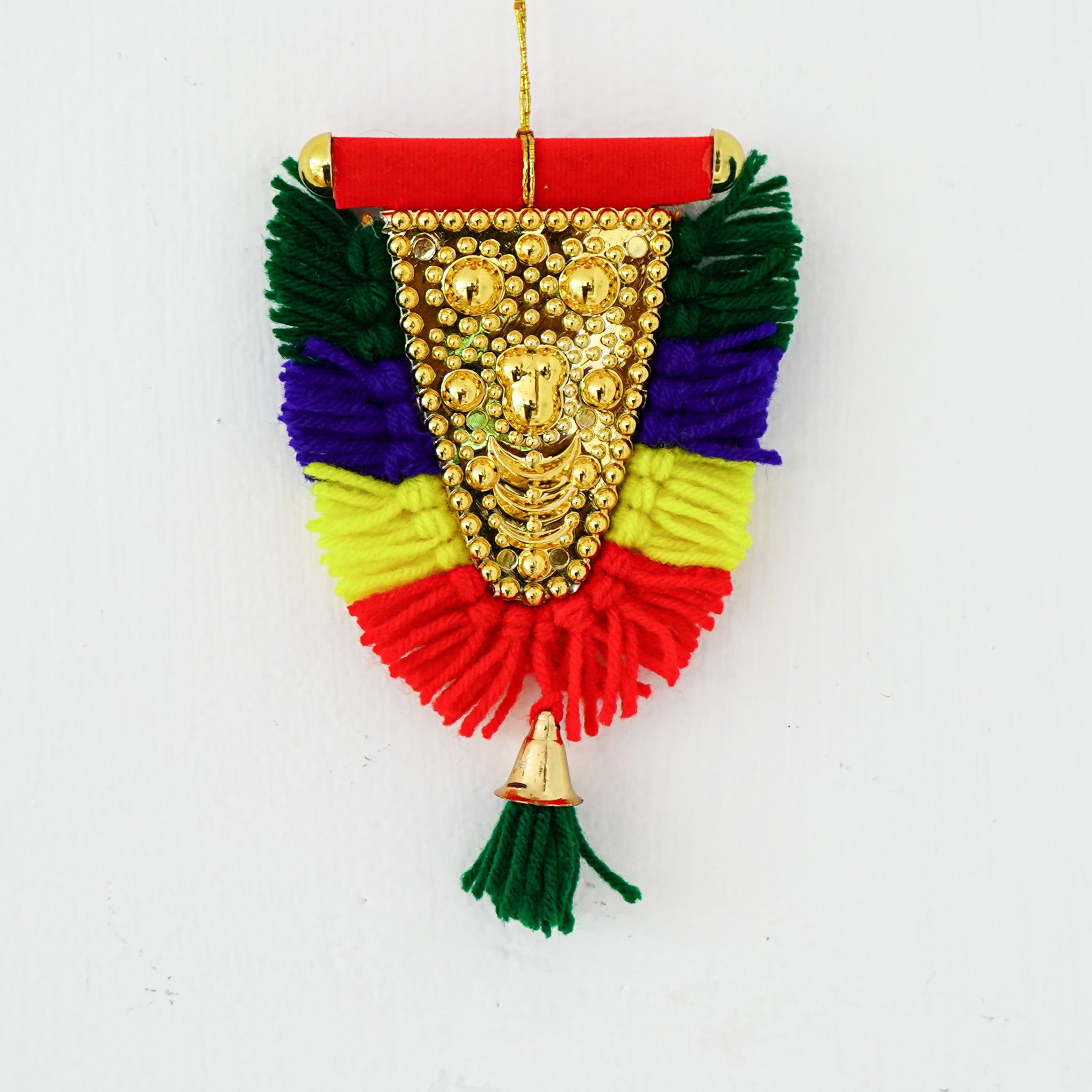 Handcrafted Mini Nettipattam Wall and Car Hanging( Pack of 3)