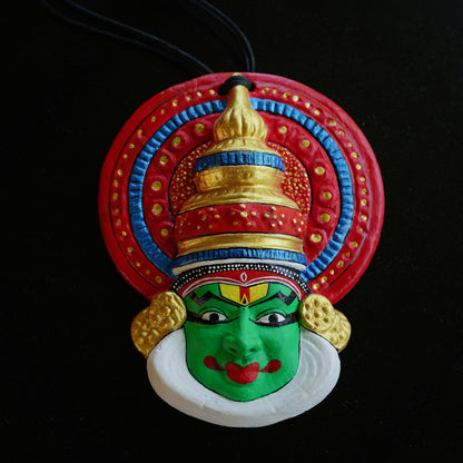 Terracotta Kathakali Masks Unique Wall Art Inspired -Made to Order