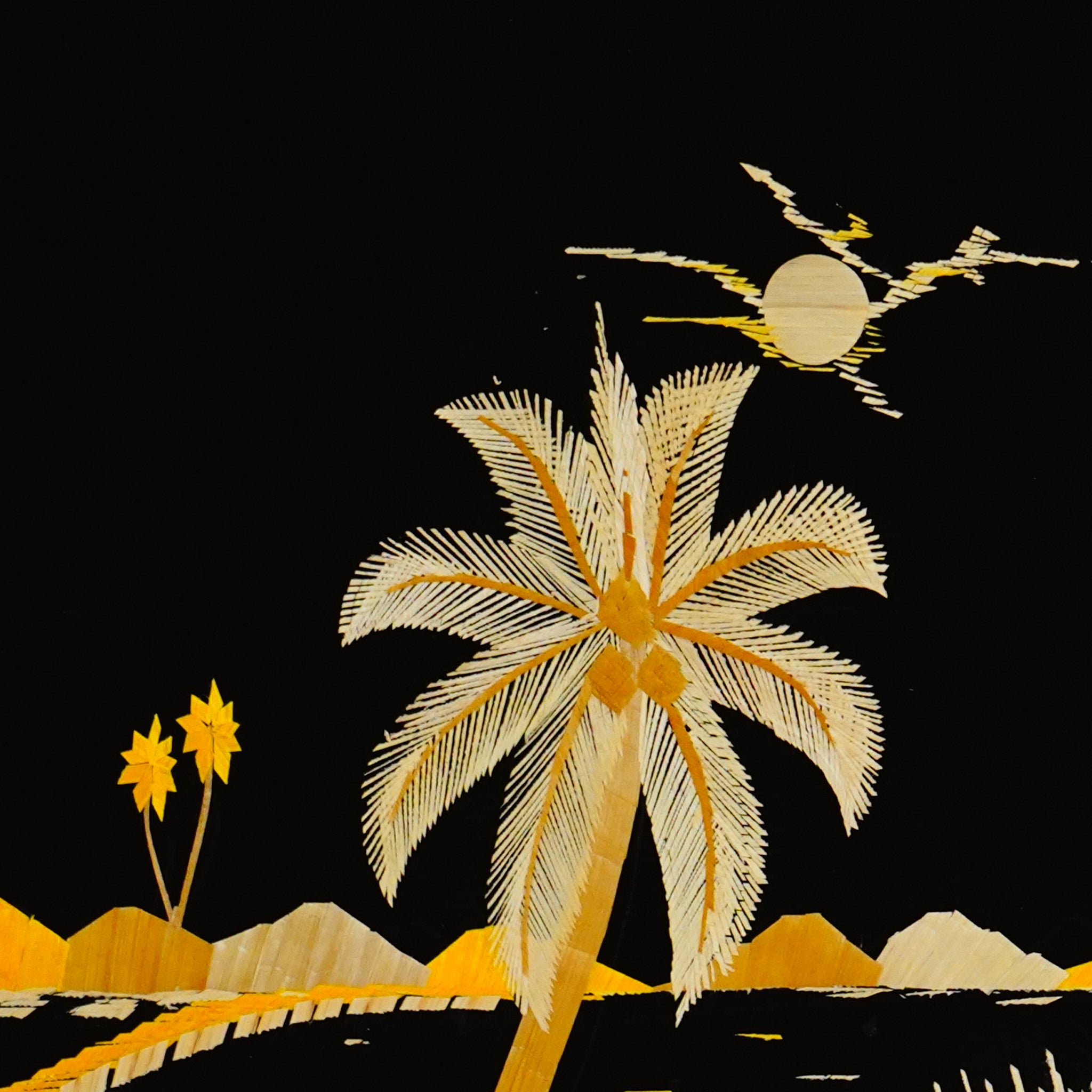 Eco - Friendly Traditional Kerala Straw Art - Village Vistas - Culturati
