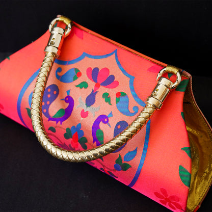 Paithani Nature's Harmony Clutch