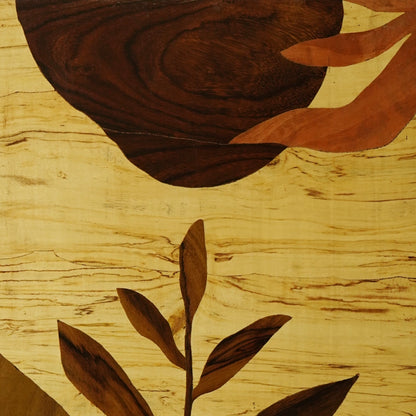 Mysore Wooden Inlay Artwork Boho leaf-Made to Order