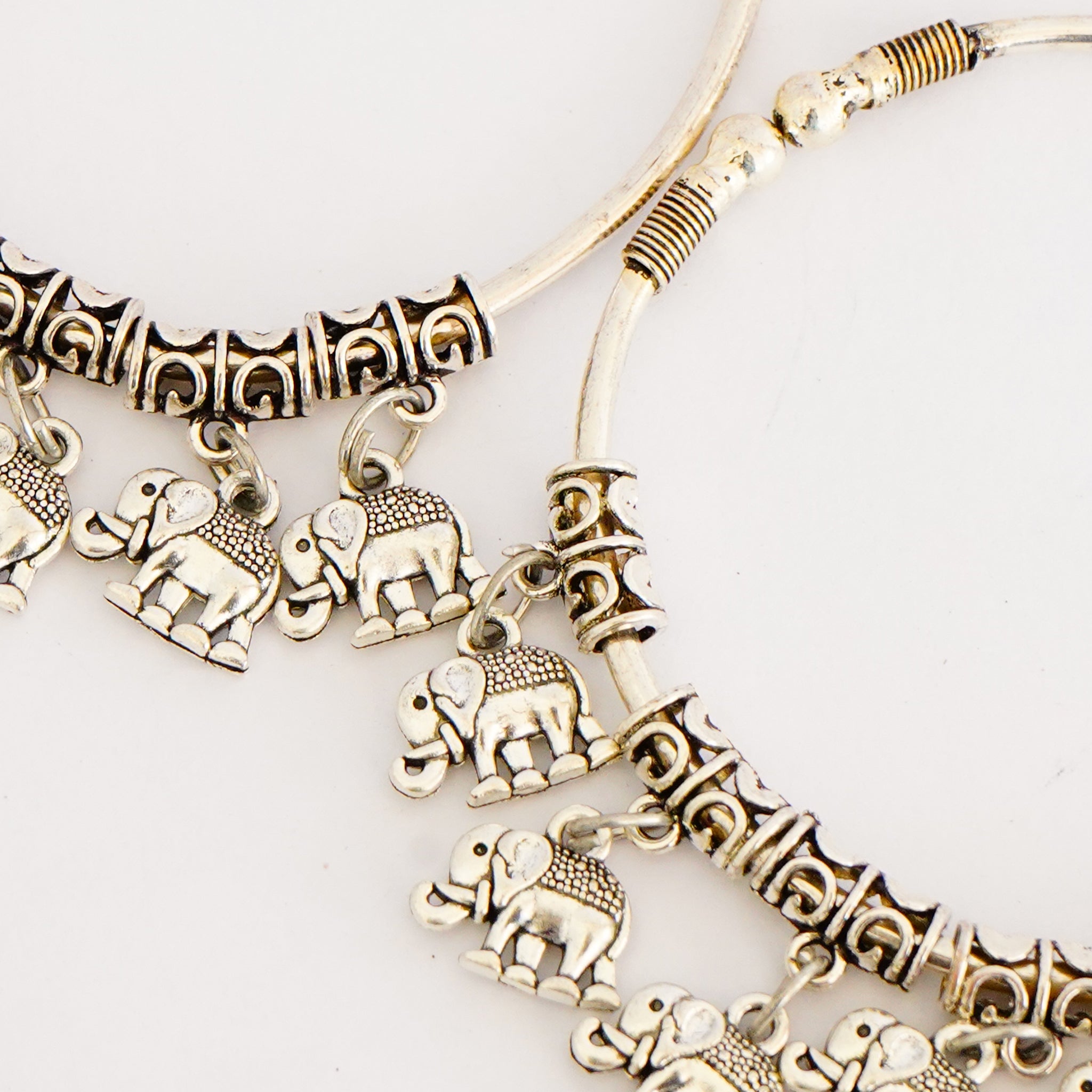 Oxidized German Silver Bangles