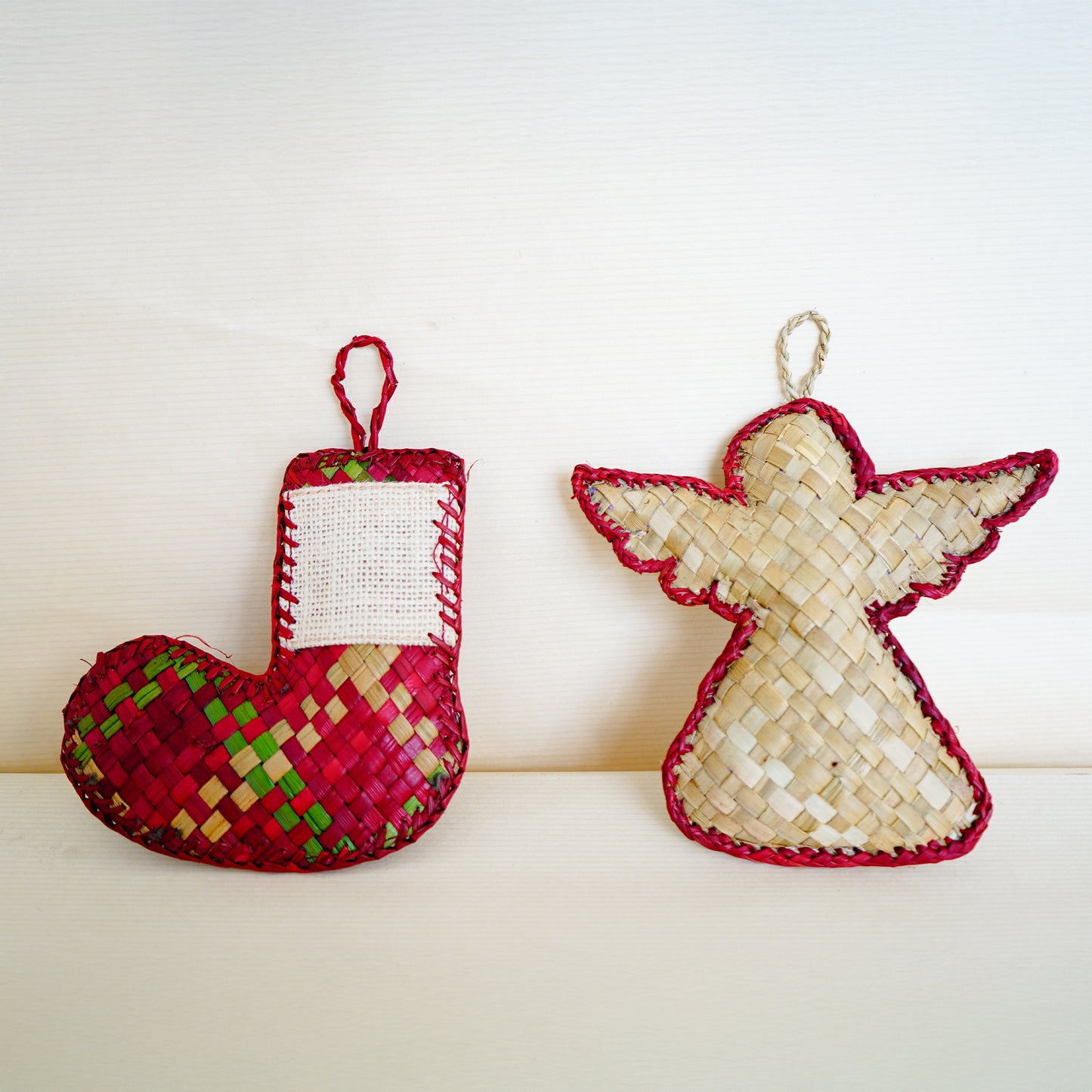 Eco-Friendly Christmas Tree Decoration Combo(Pack of 2) |Handmade Screw Pine