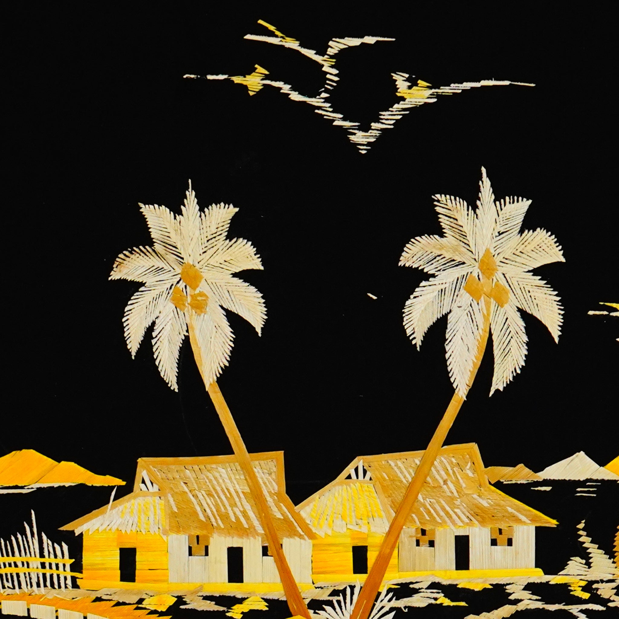 Eco - Friendly Traditional Kerala Straw Art - Village Vistas - Culturati