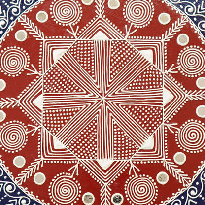 Mandana Wall Art: Geometric Pattern priced at Rs. 1,950.00