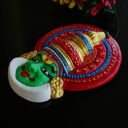 Terracotta Kathakali Masks Unique Wall Art Inspired -Made to Order