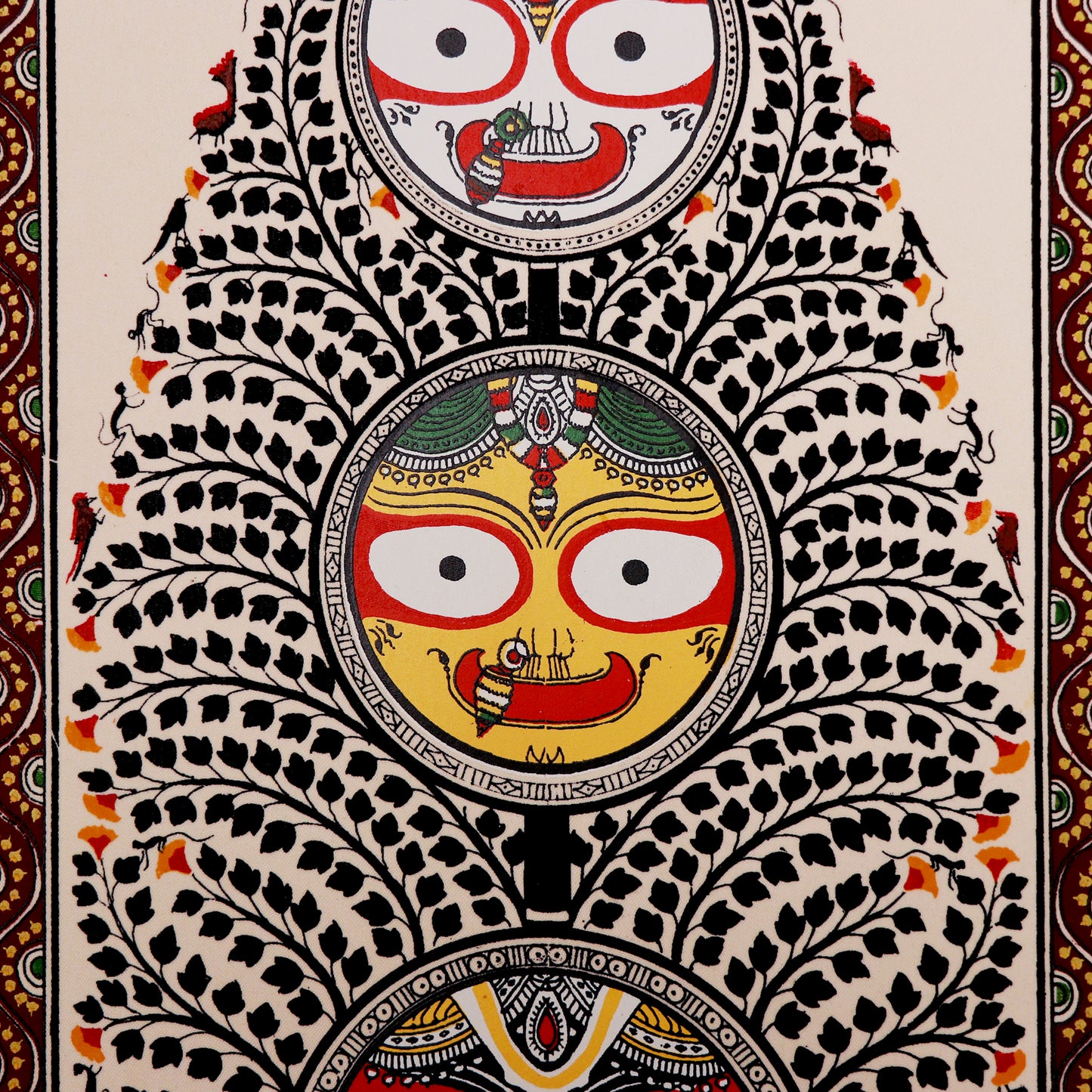 Handpainted Pattachitra - Tree of Life: Eternal Essence 