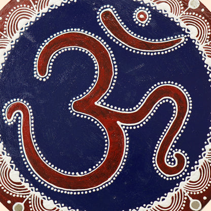 Mandana Wall Art: Om Symbol