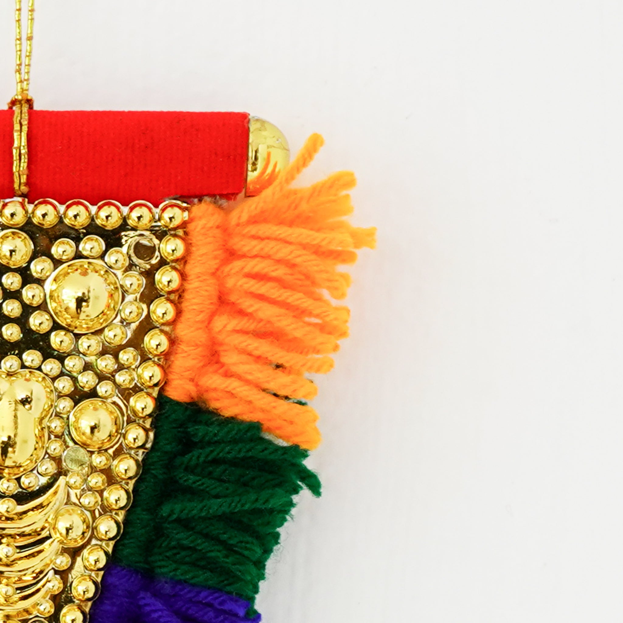 Handcrafted Mini Nettipattam Wall and Car Hanging( Pack of 3)