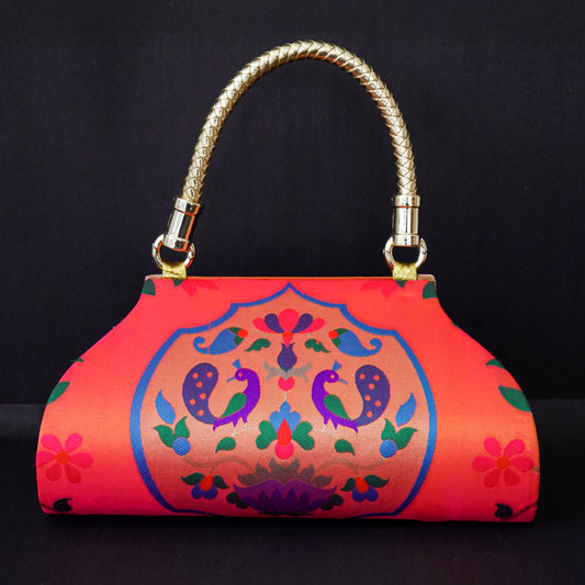 Paithani Nature's Harmony Clutch