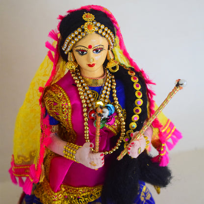 Handmade Fabric Doll Dandiya Diva