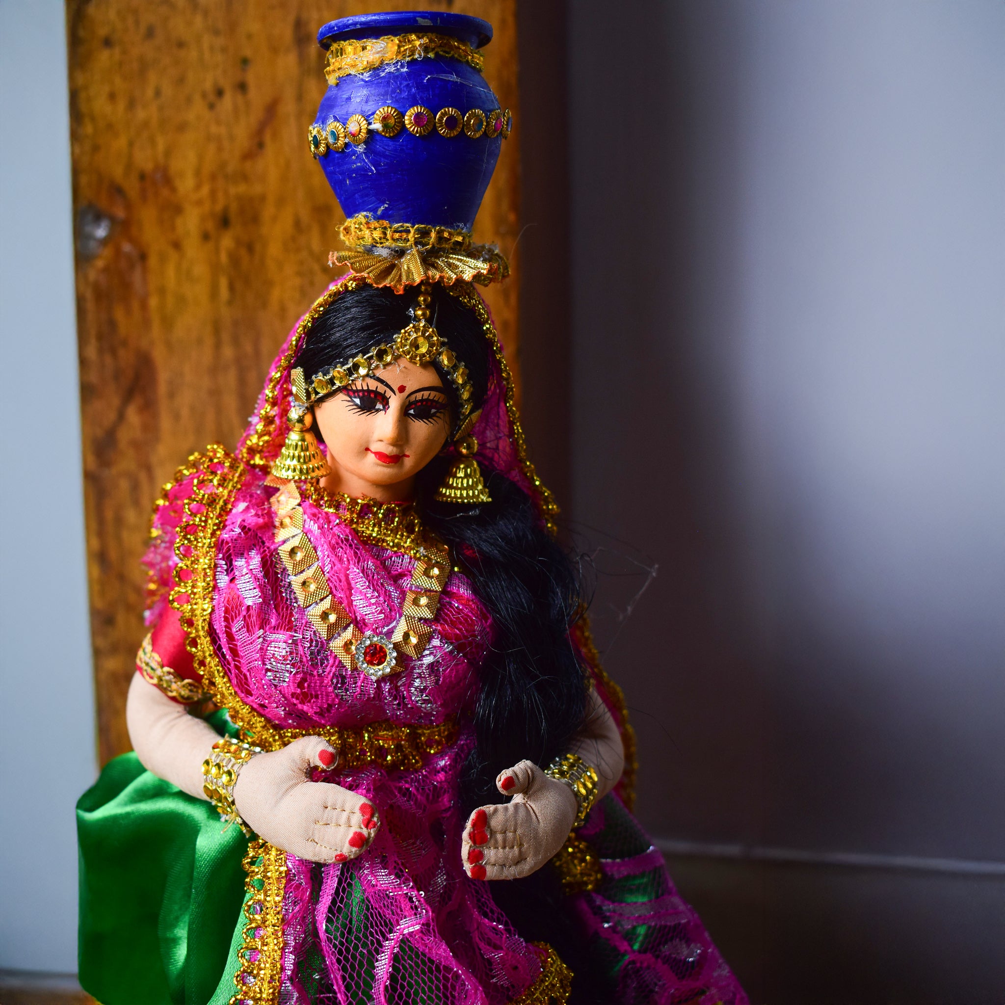Handmade Fabric Doll
