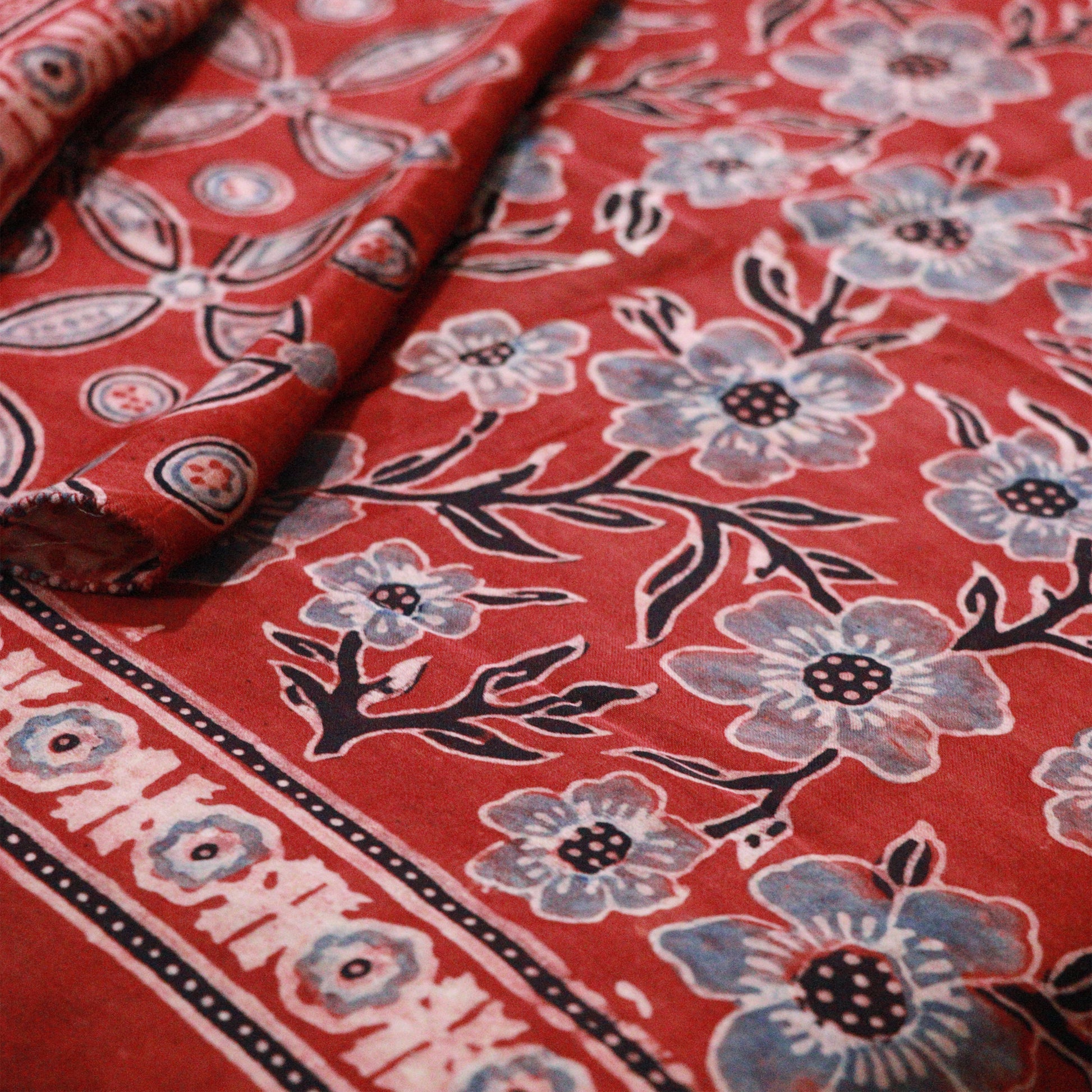 Shop Luxurious Ajrak Silk Stoles Online