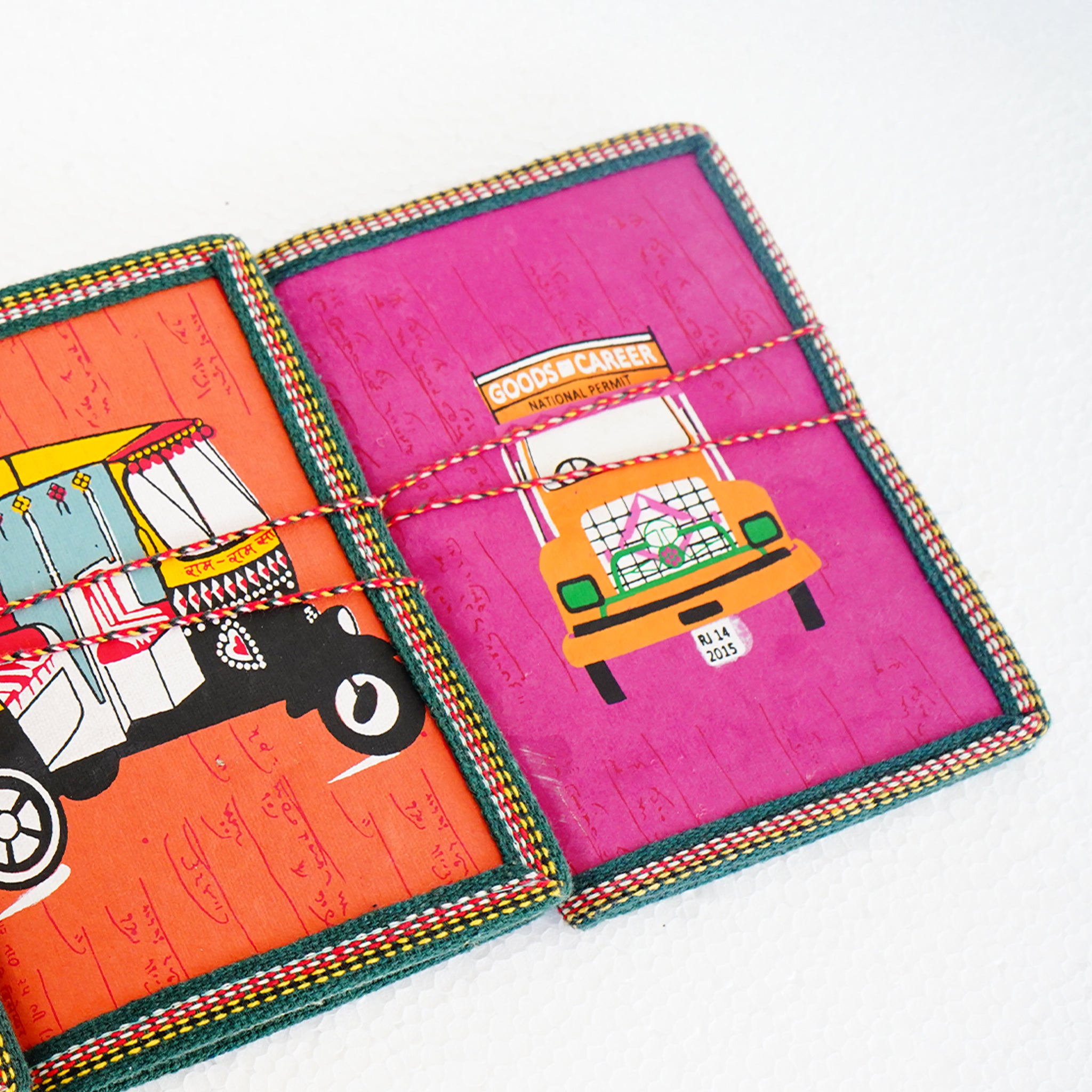 Embrace the Charm of Handmade Notebooks(Set of 3)