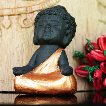 Bring Peace to Your Space with Little Buddha Decor Terracotta Finish