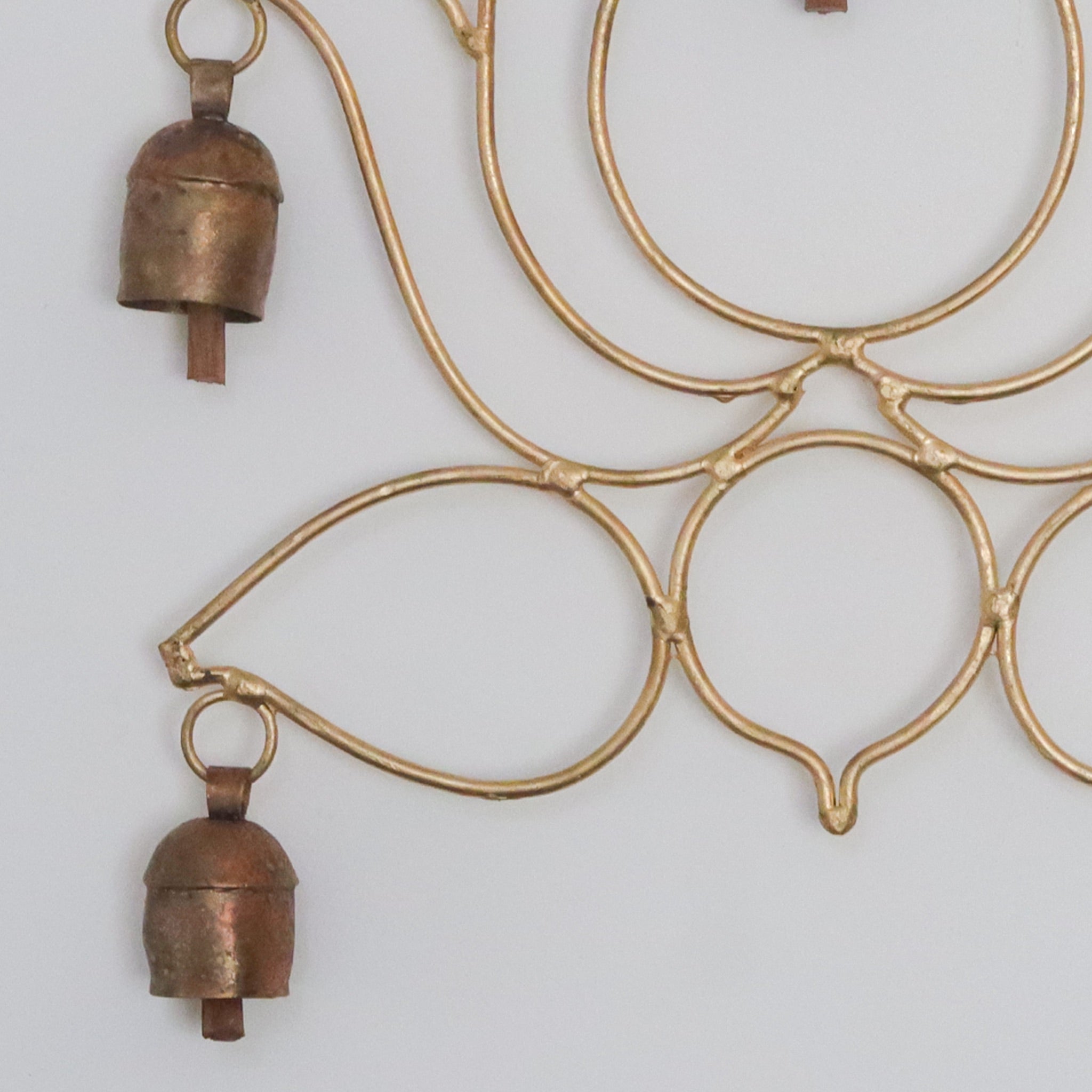 Kutch Copper Bell - Lotus