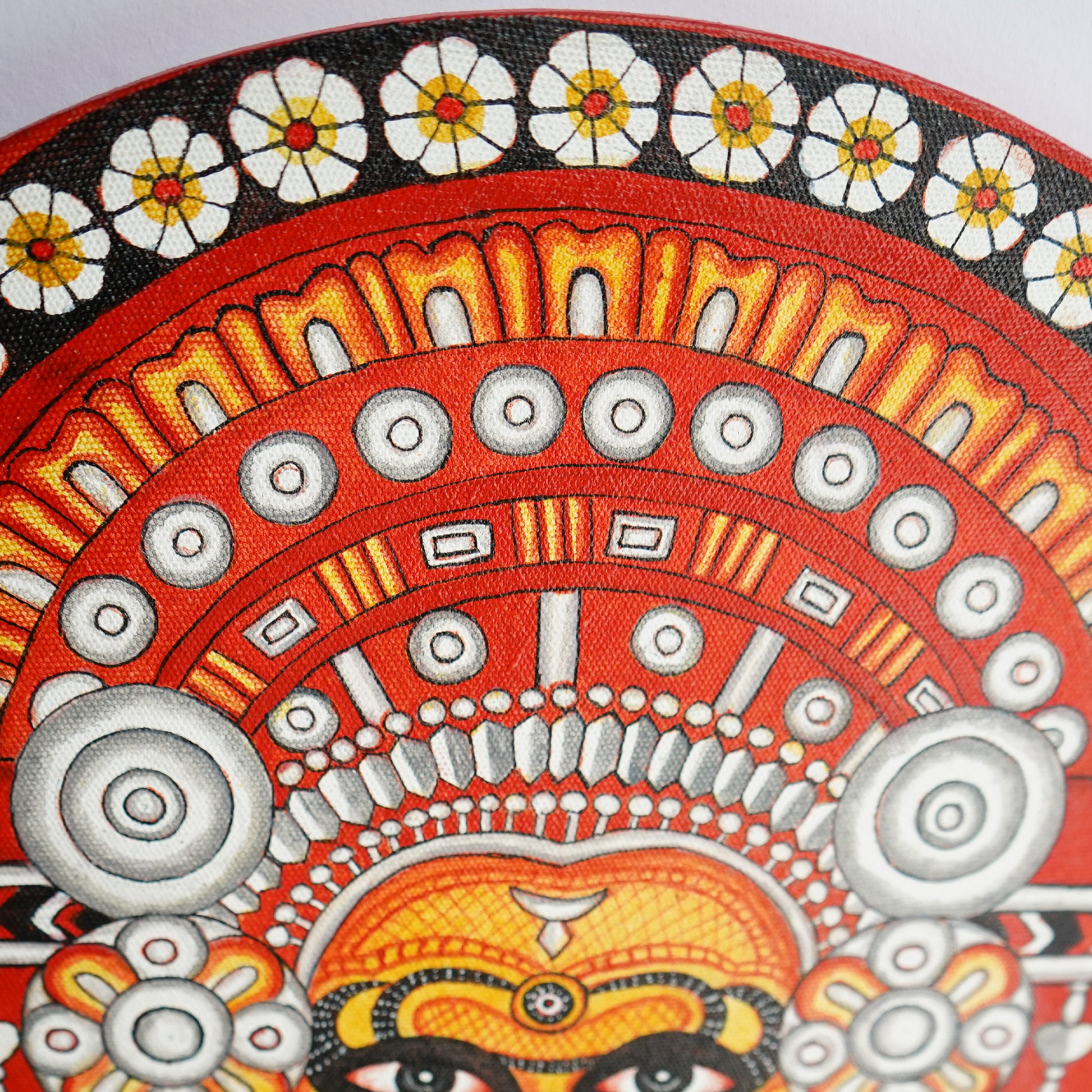 Kerala Mural Painting: Puliyur Kali Theyyam