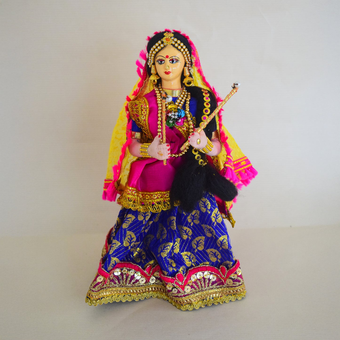 Handmade Fabric Doll Dandiya Diva