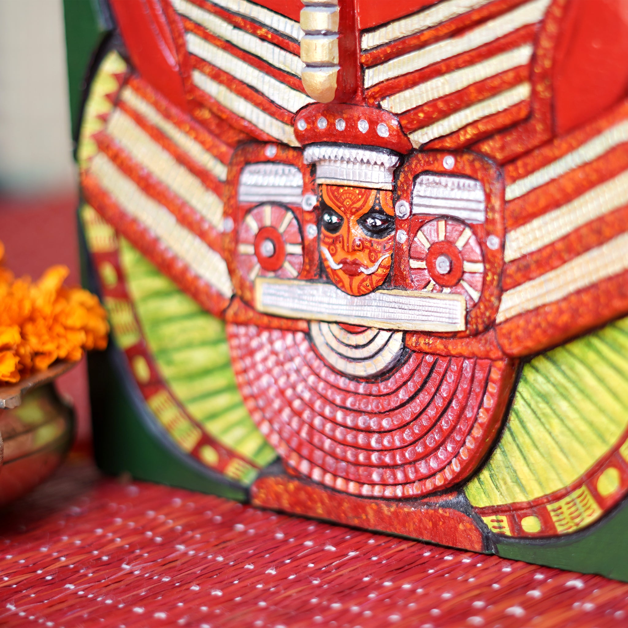 Shop The Angakulangara Bhagavathi Theyyam – Indian Décor from Culturati Online