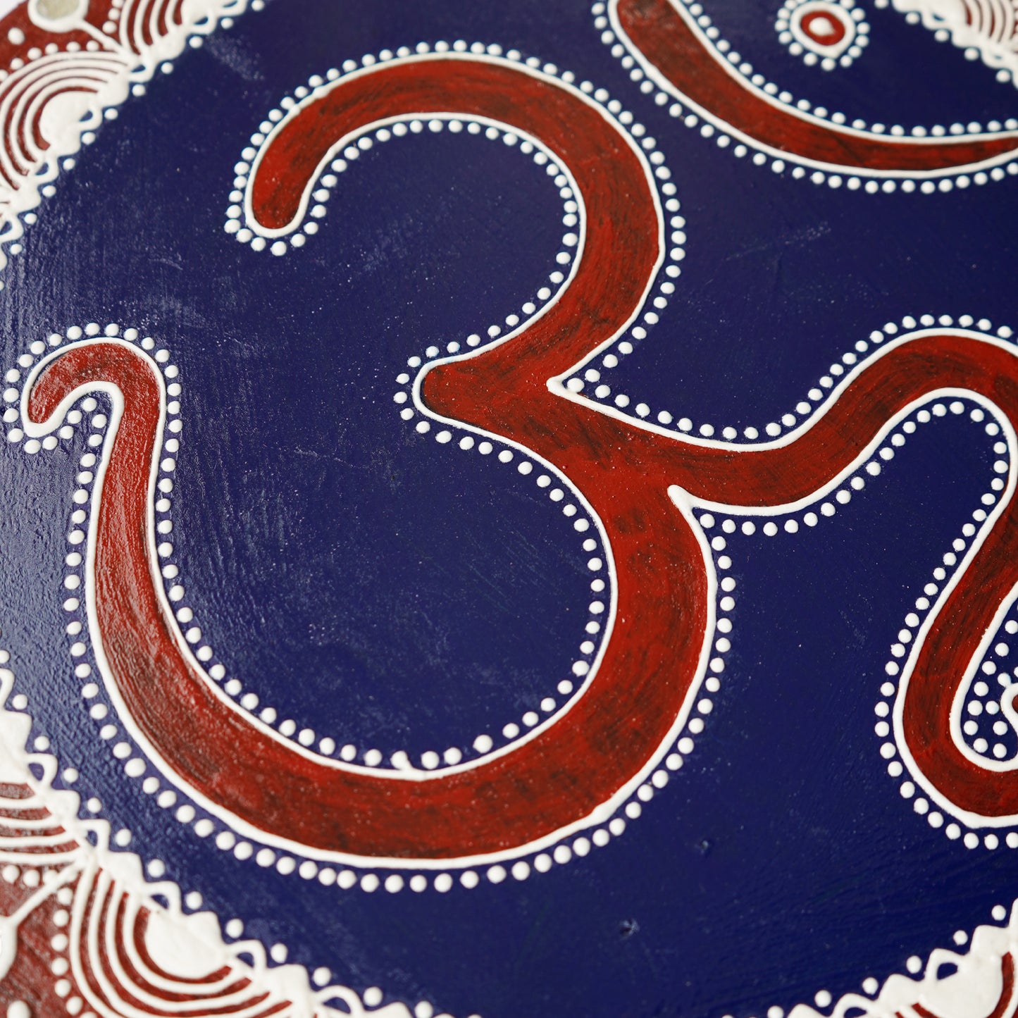 Mandana Wall Art: Om Symbol