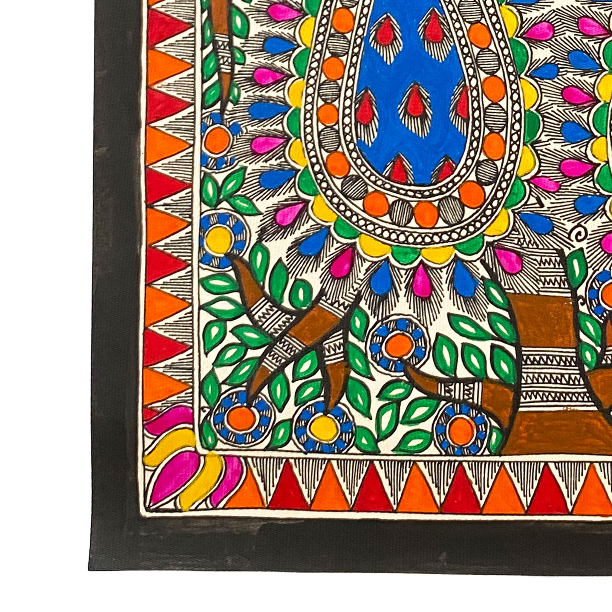 Hand Painted Madhubani Tarumor Art -Made to Order