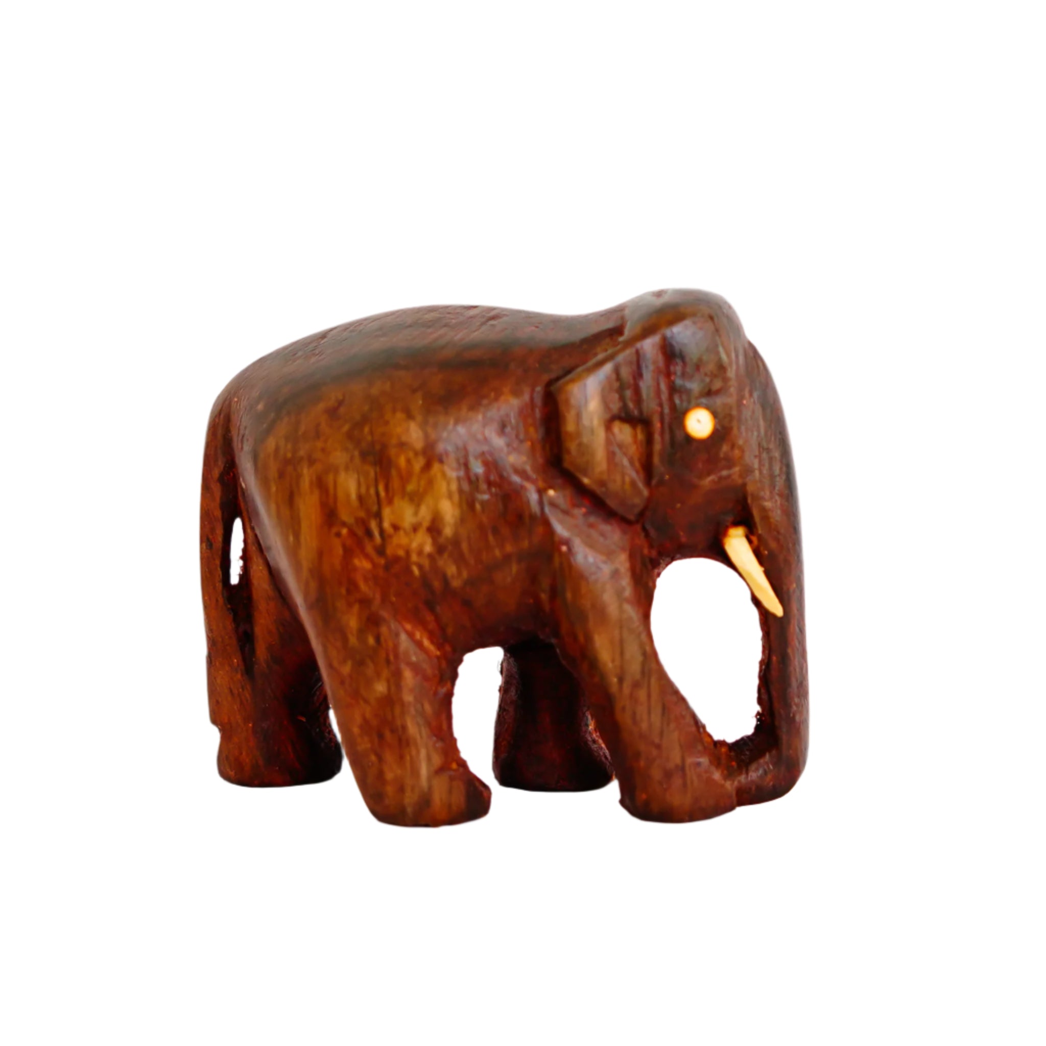 Traditional Decor Mini Gift Set - Elephant, Kathakali Magnet & Nettipattam Car Hanging