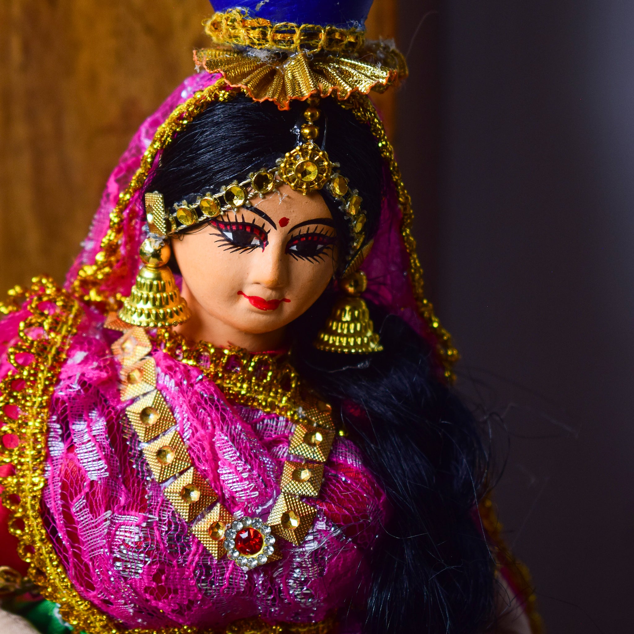Handmade Fabric Doll