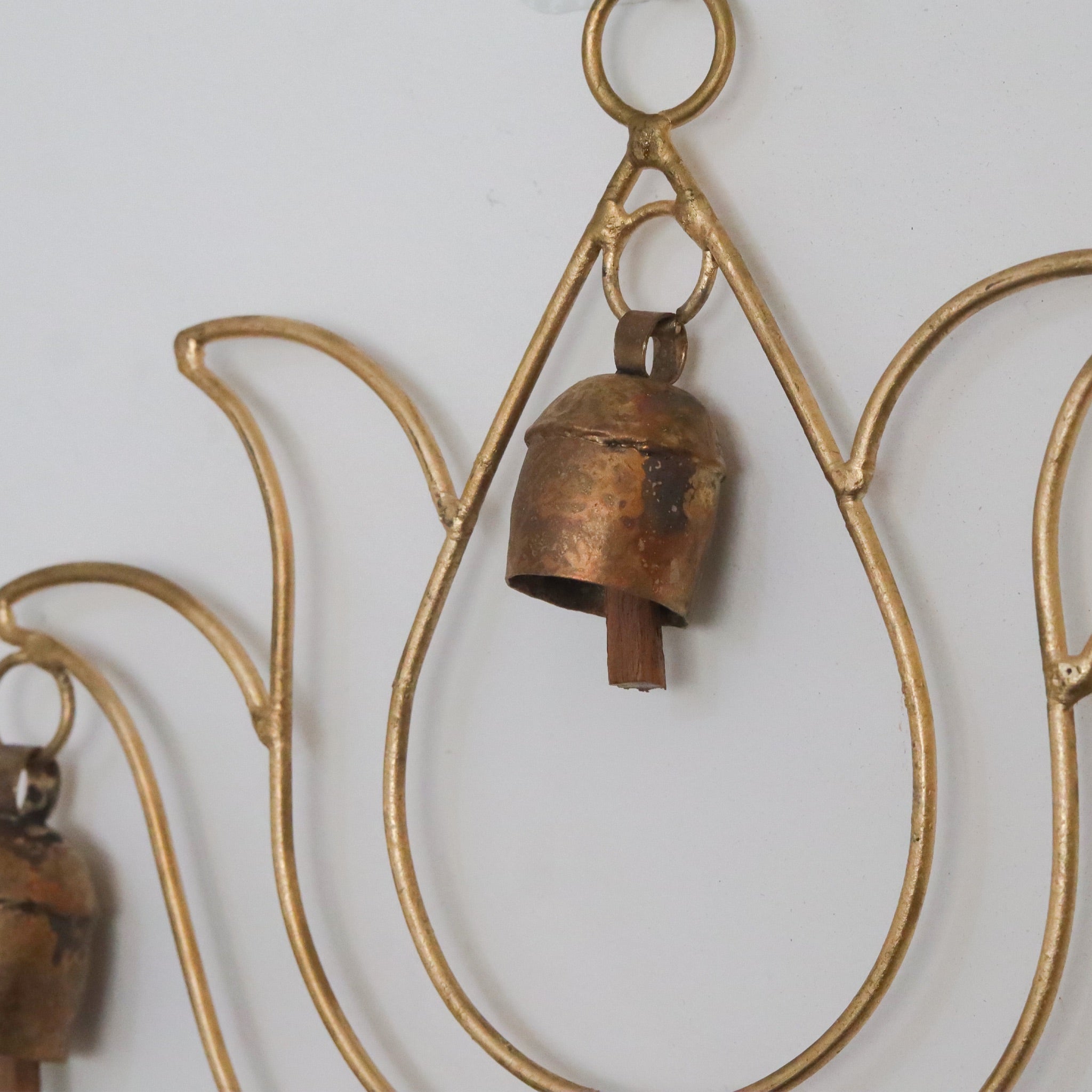 Kutch Copper Bell - Lotus