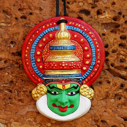 Terracotta Kathakali Masks Unique Wall Art Inspired -Made to Order