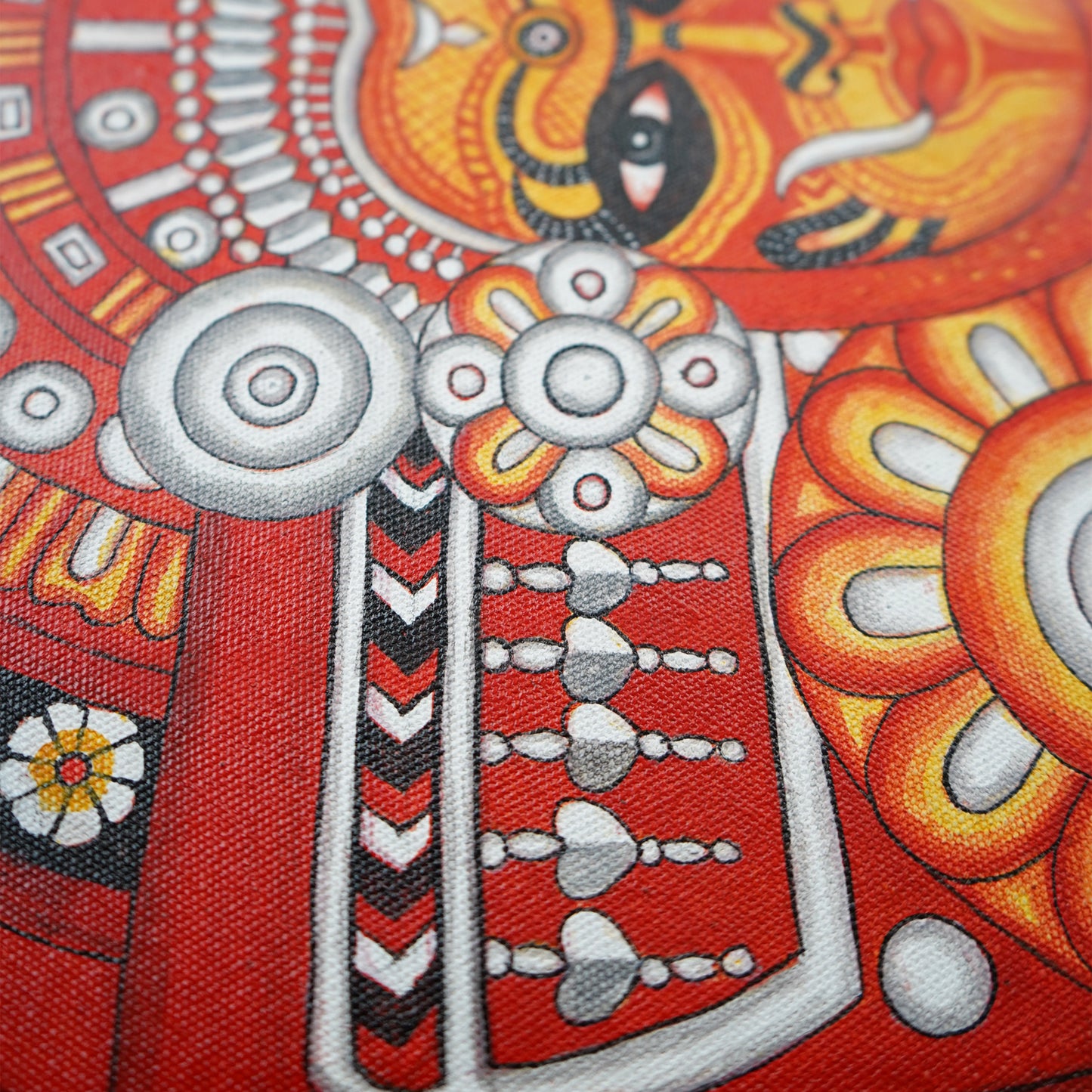 Kerala Mural Painting: Puliyur Kali Theyyam