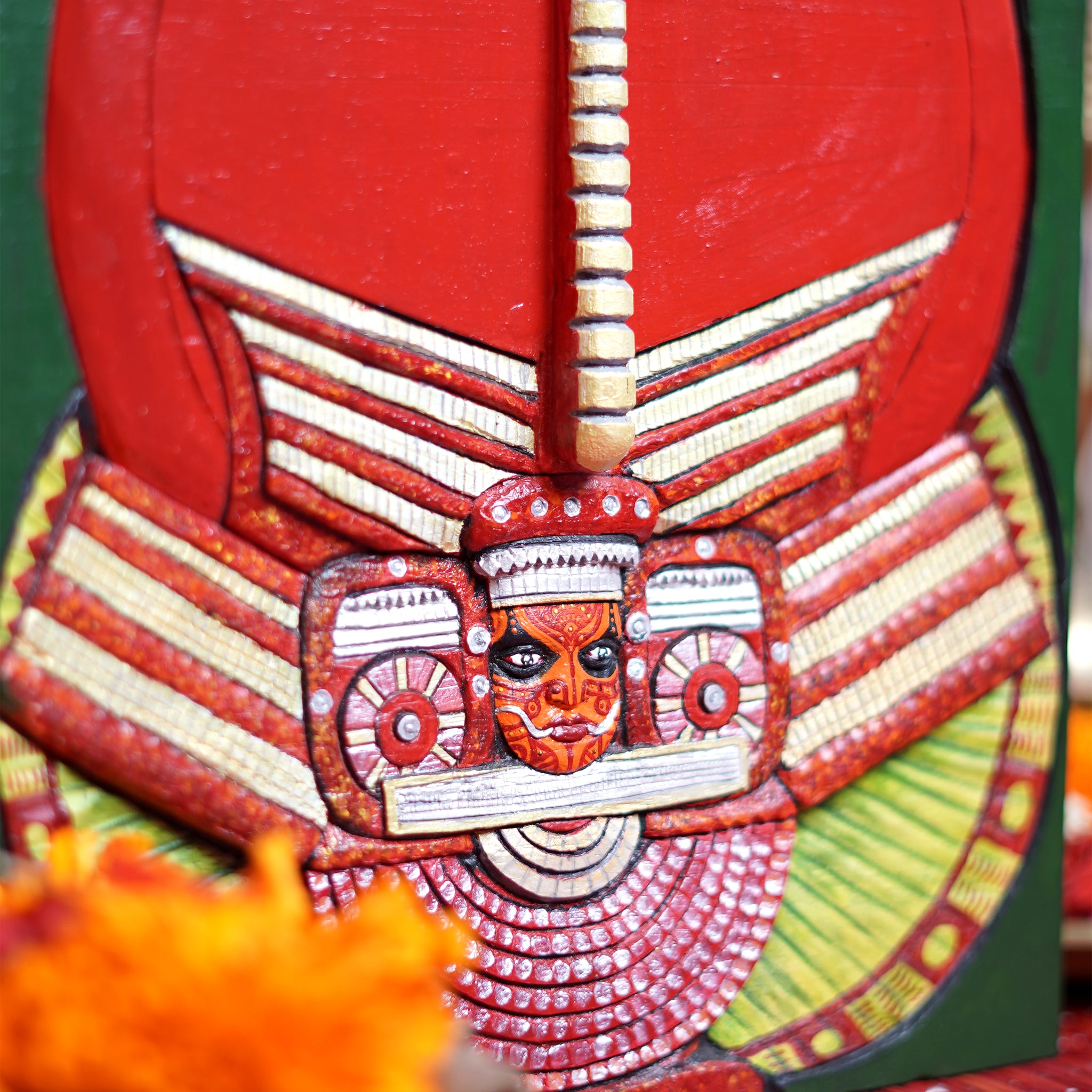 Shop The Angakulangara Bhagavathi Theyyam – Indian Décor from Culturati Online