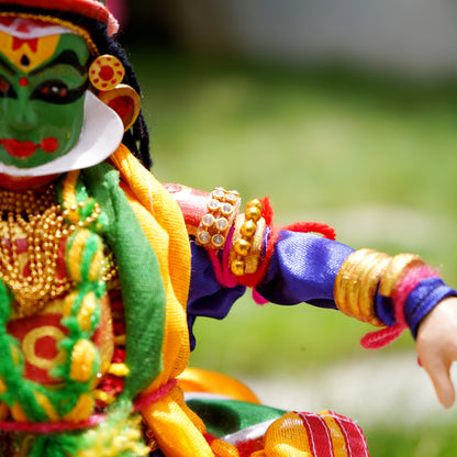 Shop The Vibrant Kathakali Doll – Indian Décor from Culturati Online