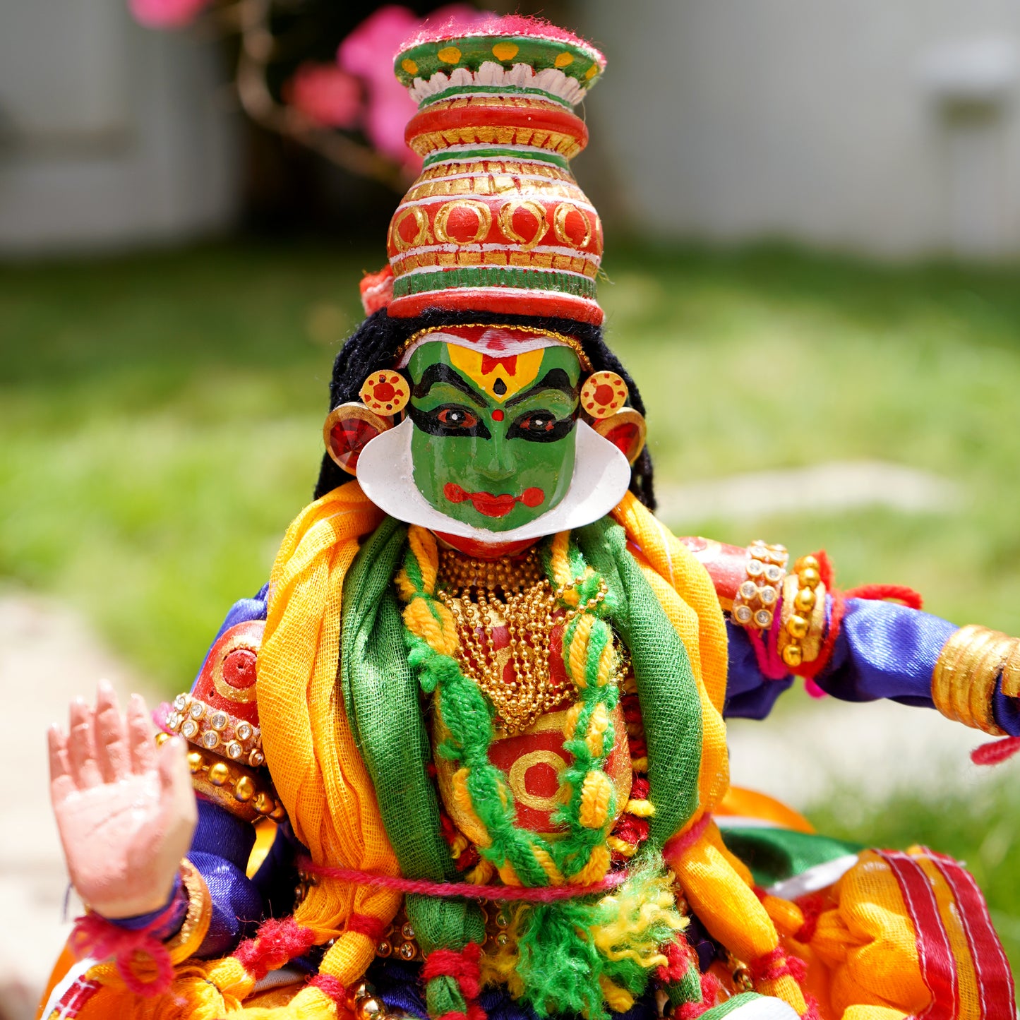 Shop The Vibrant Kathakali Doll – Indian Décor from Culturati Online