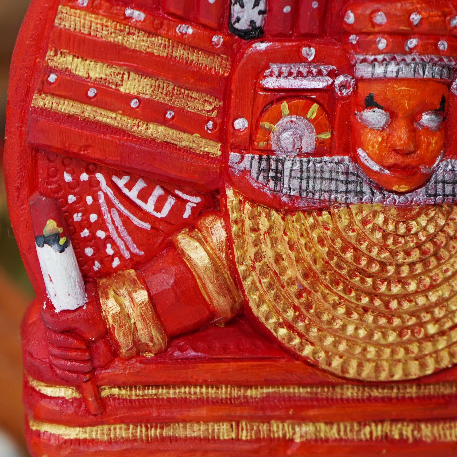 Shop Traditional Handcrafted Muchilot Bhagavathi Theyyam Online