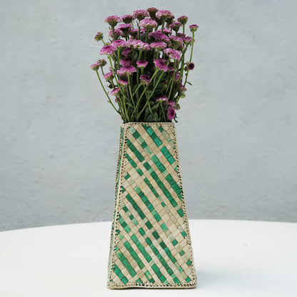 Shop Handcrafted Thazha Screw-pine Vase/Basket Online