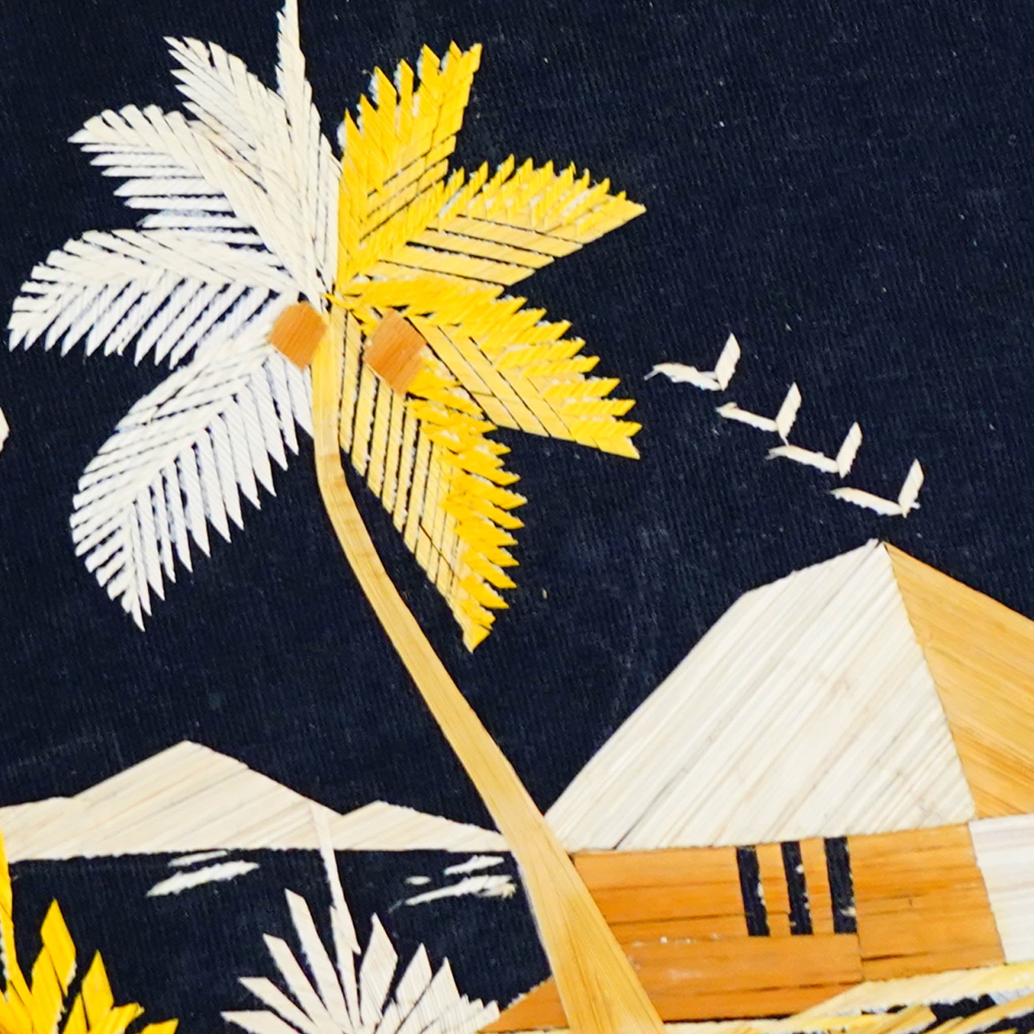 Traditional Kerala Straw Art - Farmstead Fables (Pack of 2)