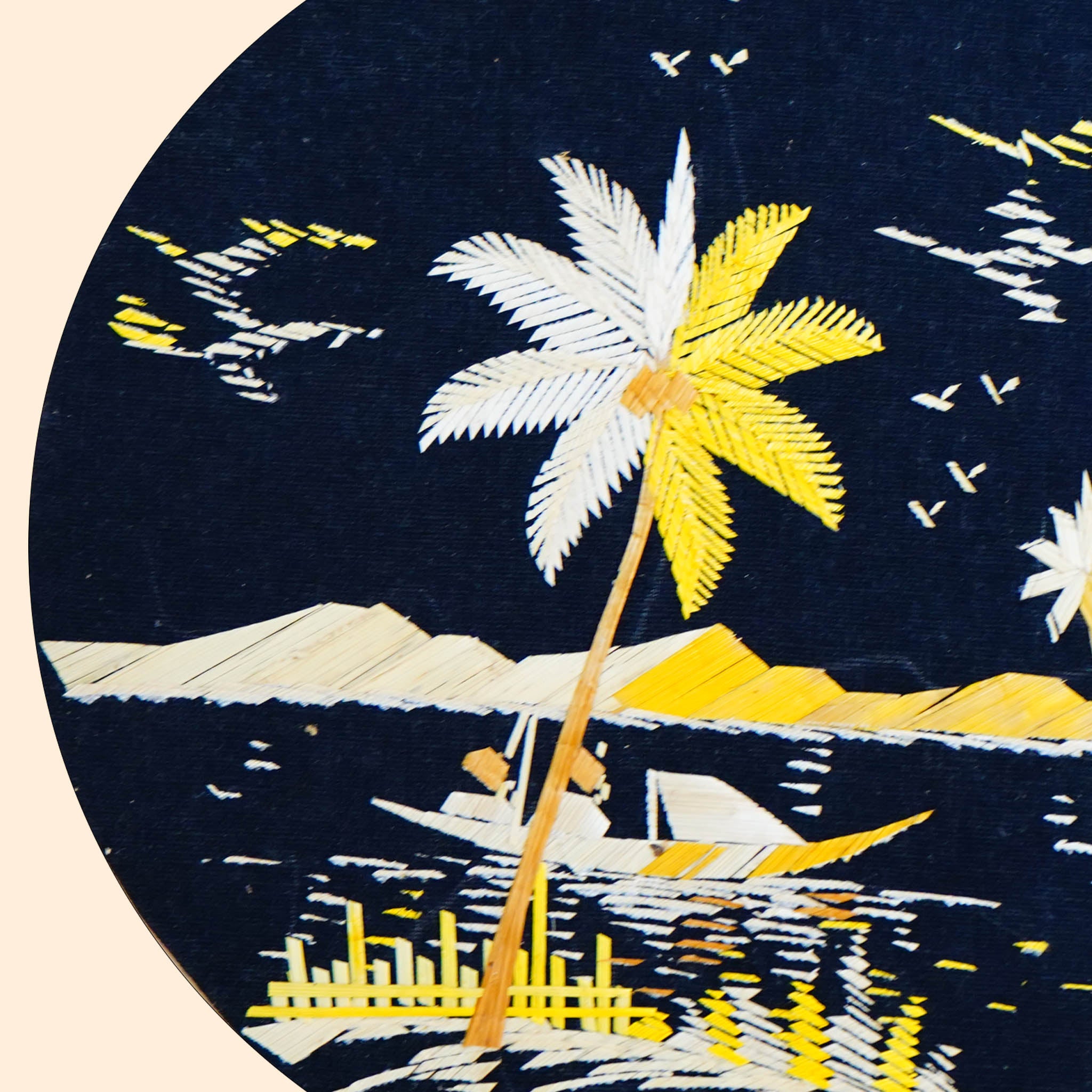 Traditional Kerala Straw Art - Rural Rhythms (Pack of 2)