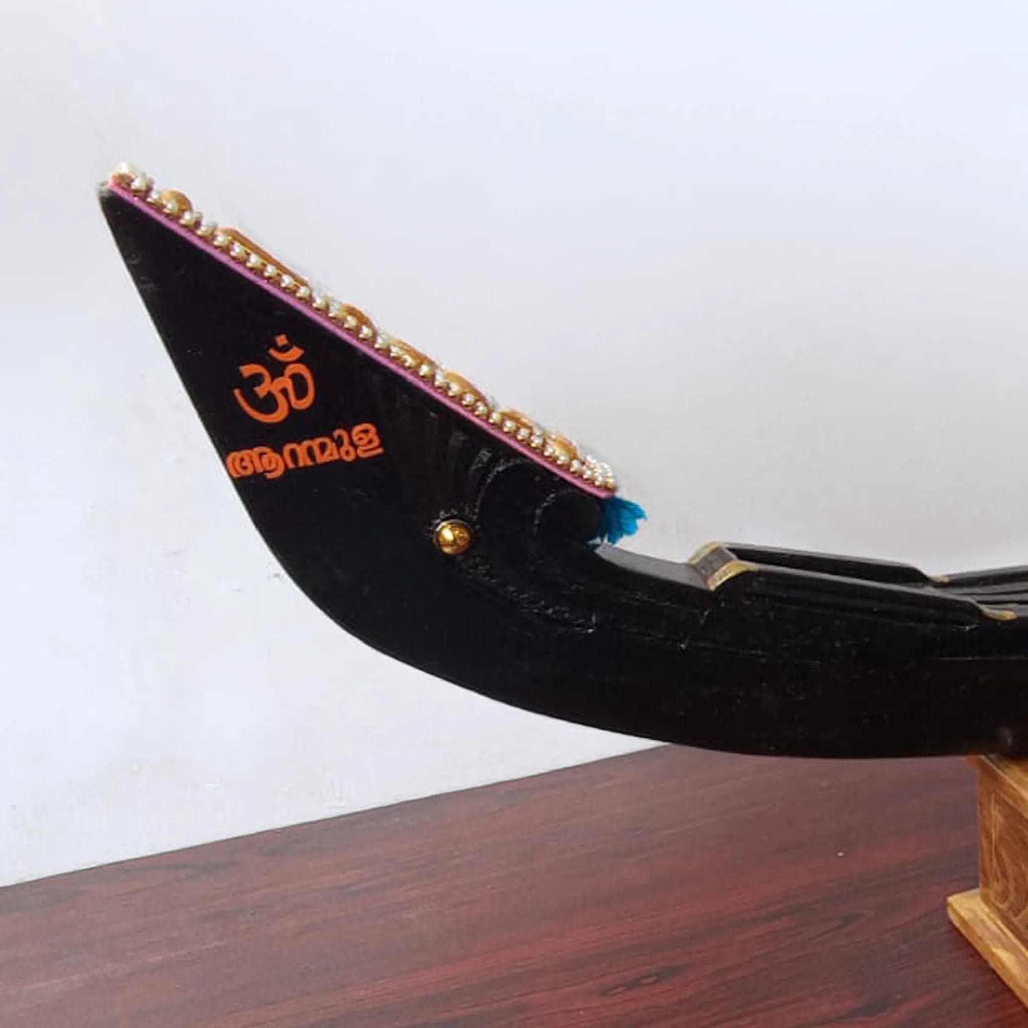 Thiruvonathoni Miniature crafted from premium teakwood Kerala Heritage