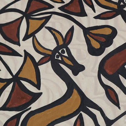 Sohrai Tribal Art Animals