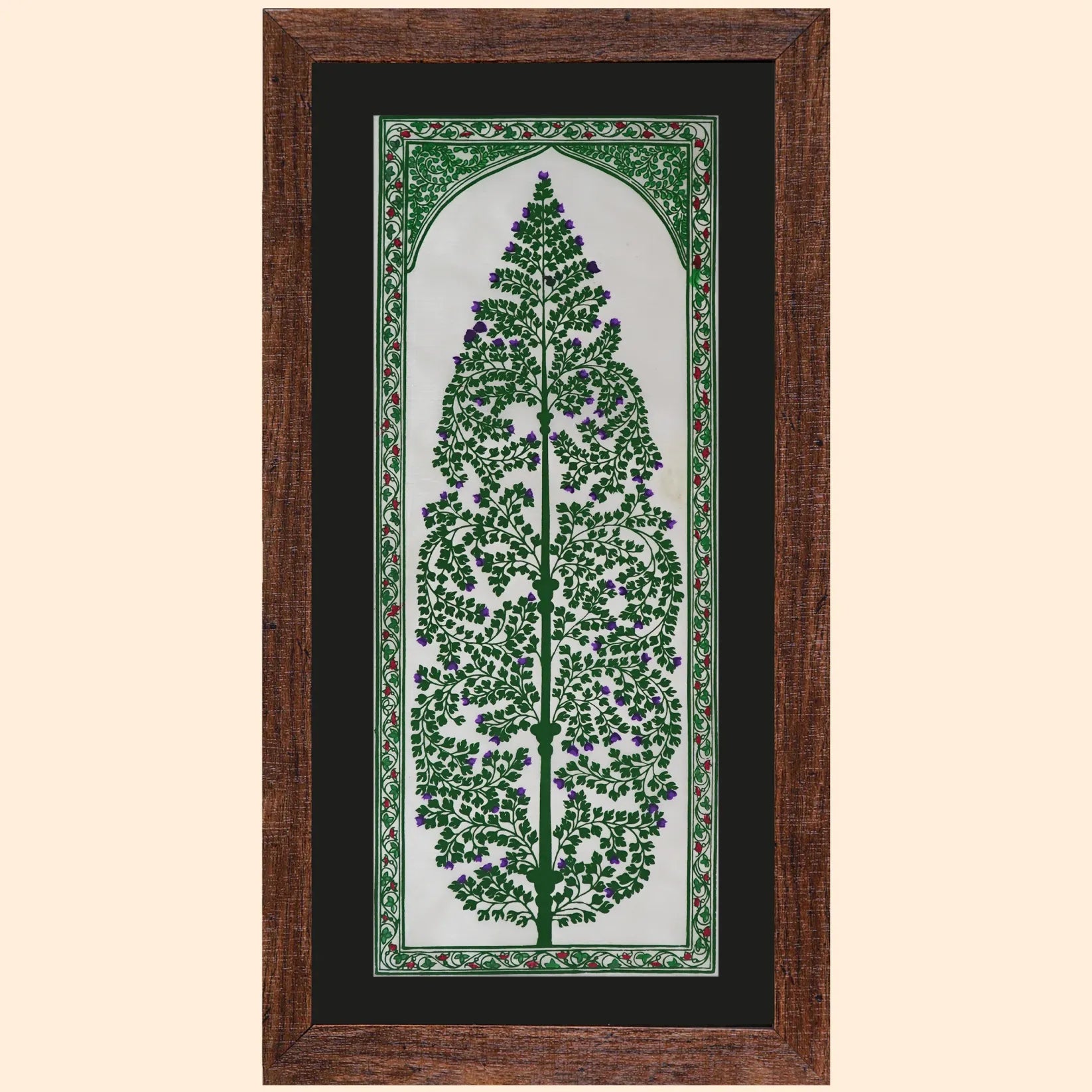 Pattachitra Green Tree