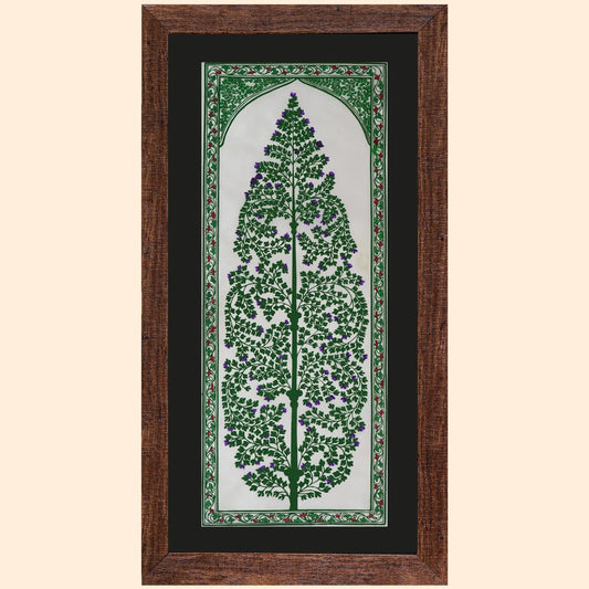 Pattachitra Green Tree