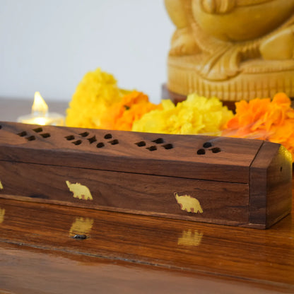 Wooden Rosewood Agarbatti Stand